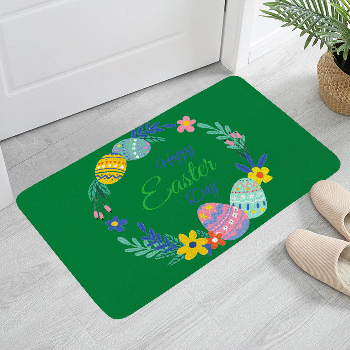 Happy Easter Day Doormat